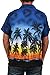 INGEAR Casual Shirt Button Down Hawaiian Short Sleeve Cruise Rayon Summer Shirt