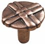 1-3/8 IN Black Linage Knob