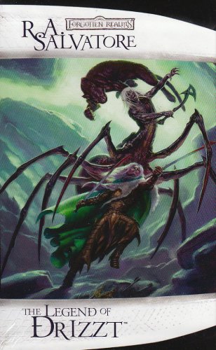 The Legend of Drizzt, Books 7-10: The Legacy / Starless Night / Siege of Darkness / Passage to Dawn, by R.A. Salvatore