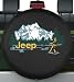 Premium Jeep Tire Cover - Fly Fishing Design - Fits Jeep Wrangler and Liberty