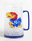 NCAA Kansas 36-Ounce Crystal Freezer Monster Mug