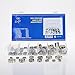Swordfish 32350-70pc Stainless Steel Stepless Ear Clamp Assortment