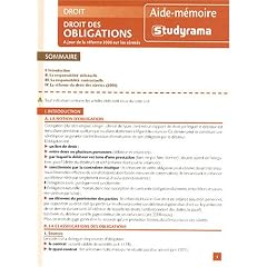 Droit des obligations 2ed