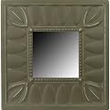 Metal Embossed Mirror - Green