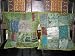 Chair Cushion Covers-2 Asparagus Vintage Sari Embroidered Toss Pillow Cushion Covers