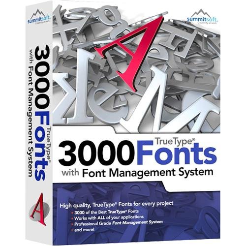 Software: 3000 Fonts