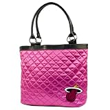 NBA Miami Heat Pink Quilted Tote