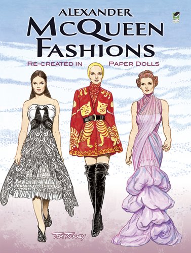 Dover Pubn Inc Alexander McQueen Fashions: Re-Created in Paper Dolls