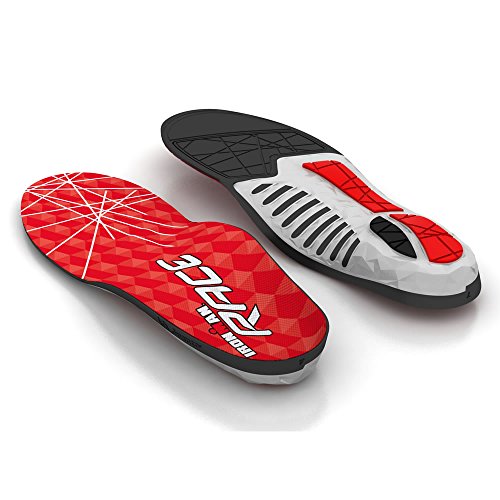 Spenco Ironman Total RACE Premium Insoles - Lightweight, Protection, Blisters, Support, Hard Wearing, Comfortable, Multi-Density, Semi-Flexible, Softens Impact, Foot-Cooling 5-6
