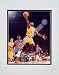 James Worthy, Los Angeles Lakers Double Matted 8