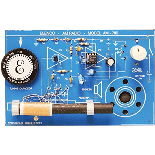 Elenco  two ic am radio kit    [ soldering required ]
