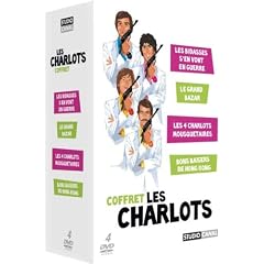 Les charlots : les bidasses s'en vont en guerre ; le grand bazar ; les 4 charlots mousquetaires ; bons baisers de hong-k [Edizione: Francia]