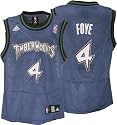 Randy Foye Youth Jersey: adidas Blue Replica #4 Minnesota Timberwolves Jersey