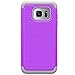 Galaxy S7 Edge Case, Tauri [Drop Protection] Dual Layer [Shockproof] Hybrid Defender Armor Protective Case Cover For Samsung Galaxy S7 Edge - Purple