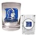 Duke Blue Devils NCAA Rocks Glass And Shot Glass Set by Great American Products