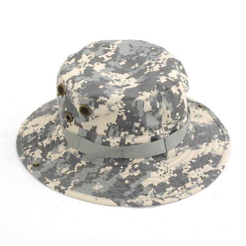NEEWER® Fishing Hiking Boating ACU Army Military Camo Bucket Outdoor Hat Jungle Cap