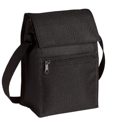 The Fashion Rack Insulated Waterproof Lunch Cooler Perfect for School or Work Black BG115