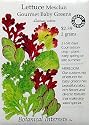 Lettuce Baby Mesclun Gourmet Certified Organic Heirloom Seeds 1200 Seeds