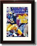 Framed Michigan Desmond Howard Sports Illustrated Autograph Print - Michigan Wolverines - "Hail Hail!"