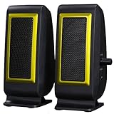 USB POWERED SPEAKERS - GREEN ACCENT