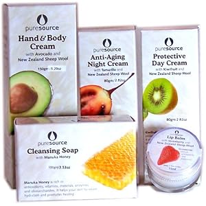 Set of Five Functional Keratin Cynergy TK skin care products courses shop 