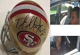 TAYLOR MAYS,SAN FRANCISCO,49ERS,SF,USC TROJANS,SIGNED MINI HELMET,WITH COA + PROOF PHOTO