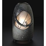 ★ギフト包装承ります★ 月夜のふくろうあかり[　室内用　]　【信楽焼　陶照明・灯り】 　/ お楽しみグッズ(キッチン用品)付きセット