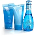 Davidoff Cool Water femme / woman, Geschenkset (Eau de Toilette 50 ml, Showergel 50 ml, bodylotion 50 ml)