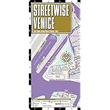 streetwise venice map laminated city center street map of venice italy