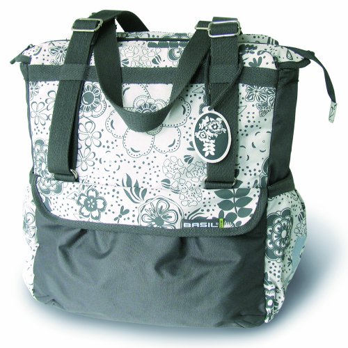 Basil Womens BAS17378 Shopper Bike Bag - Marble Grey
