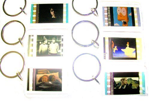TERMINATOR 35mm Film Cell Keychain Keyring Keyfob Unique Gift Collectible