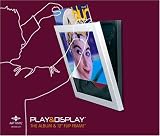 Art Vinyl Play & Display Flip Frame for LPs/12 Records (White)