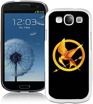 Samsung Galaxy S3 The Hunger Games White Screen Celphone case Custom and Popular Cover