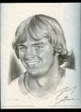 1974 Danny Gare Buffalo Sabres Lithograph
