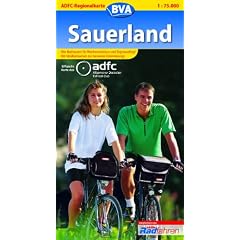 ADFC-Regionalkarte Sauerland 1 : 75 000: Von Hagen bis Marsberg, von Soest bis Bad Berleburg, mit Sauerland-Radring & Ruhrtalweg