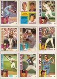 1984 Topps Hall Of Fame (20) Card Baseball Lot (Johnny Bench) (Gaylord Perry) (Carl Yastrzemski) (Rickey Henderson) (Andre Dawson) (Jim Rice) (George Brett) (Wade Boggs) (Steve Carlton) (Rod Carew) (Tony Gwynn) (Reggie Jackson) (Joe Morgan) (Eddie Murray) (Jim Palmer) (Cal Ripken Jr.) (Nolan Ryan) (Mike Schmidt) (Ryan Sandberg) (Tom Seaver) (Dave Winfield) (Robin Yount)