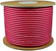 GLS AUDIO Bulk Microphone Cable 300' Red Mic -300ft Signal mike cable