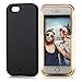 iPhone 6S Case, Elftear LED Light Up Luminous Selfie Cell Phone Case Illuminated Back Cover for Apple iPhone 6S iPhone 6 (Black)