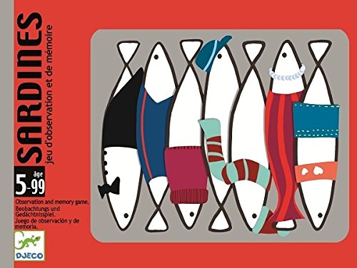Djeco Sardines Card Game (50 pc)
