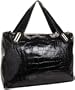 Liz Claiborne Electric Slide Large Tote,Black,onesize