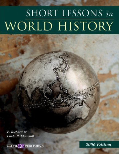 By E. Richard Churchill Short Lessons in World History: Teacher's Guide (4th Fourth Edition) [Paperback]