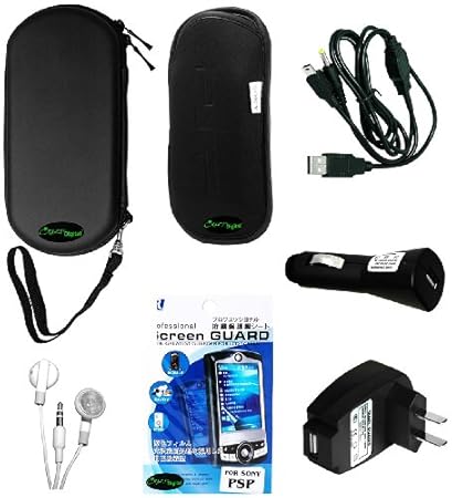 PSP 3000 7 Items Accessory Bundle