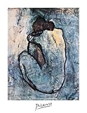 Blue Nude By Pablo Picasso Best Quality Art Print Poster - Size: 11 X 14