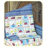 3Pcs Car Baby Crib Set Coverlet Crib Bumper by KingLinen