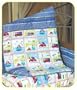 3Pcs Car Baby Crib Set Coverlet / Crib Bumper