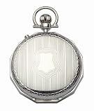 Jules Jurgensen Silver-Tone Pocket Watch #7969SS