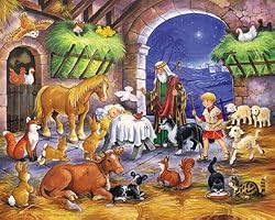 Advent Calendar - Gathering at the Stable