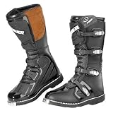 Answer Racing Fazer Youth MX Motorcycle Boots - Color: Black, Size: Y11