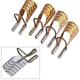 10 Reusable Nail Art Forms UV Gel Tips Acrylic French