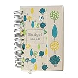 Organized Mom Budget Book. Monthly bill organizer and accounts book to keep track of personal finances. Pretty and sturdy budget organizer with pages to track home expenses and pockets to store receipts.